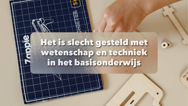 Het is slecht gesteld met wetenschap en techniek in het basisonderwijs
