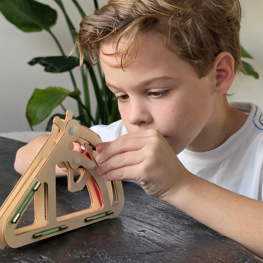 Gummiband-Schleuder