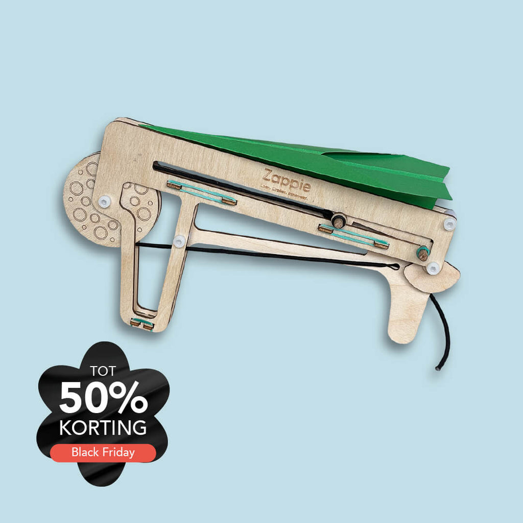 Start met Vliegtuigschieter